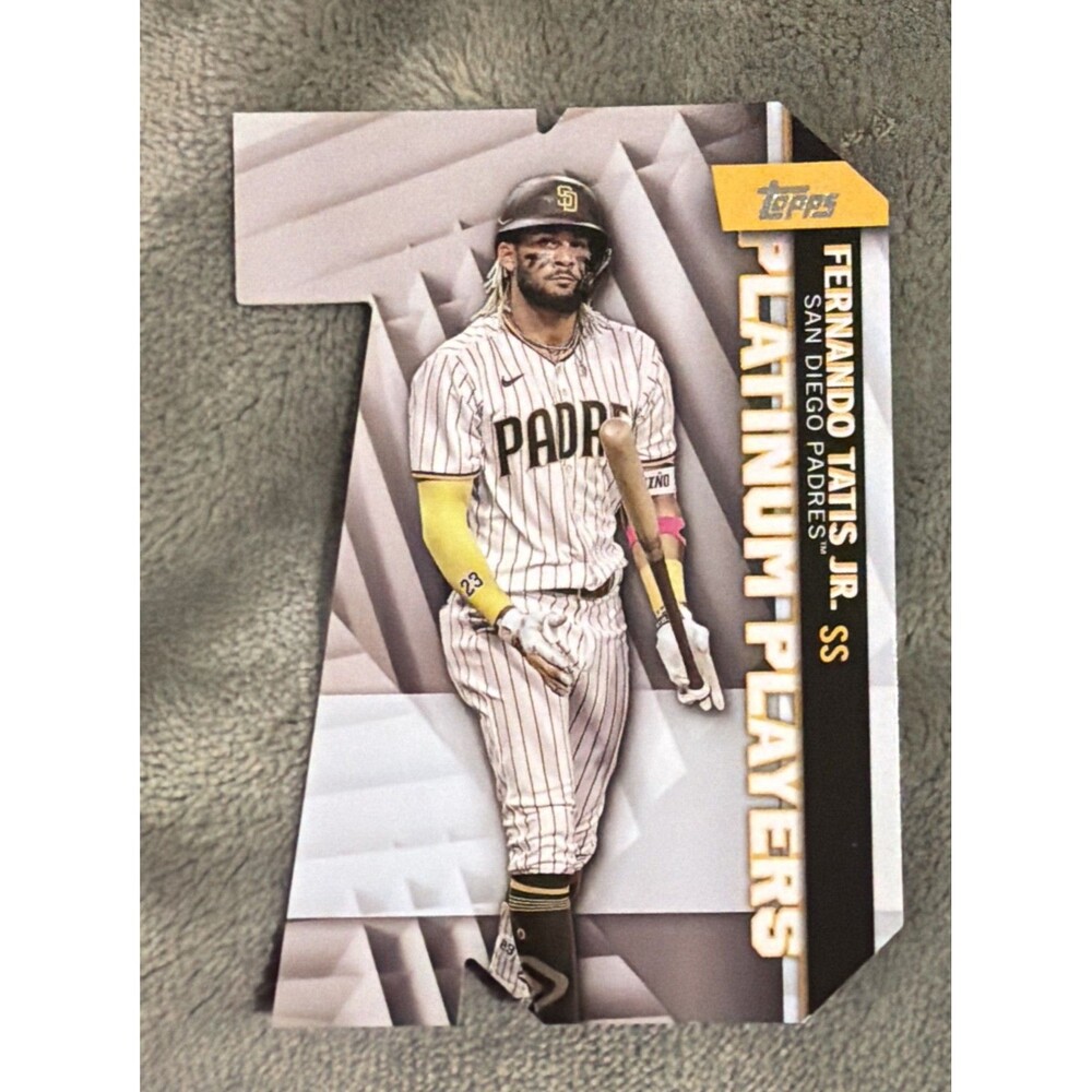 2021 Topps - Topps Platinum Players Die-Cuts Fernando Tatís Jr. #PDC-50